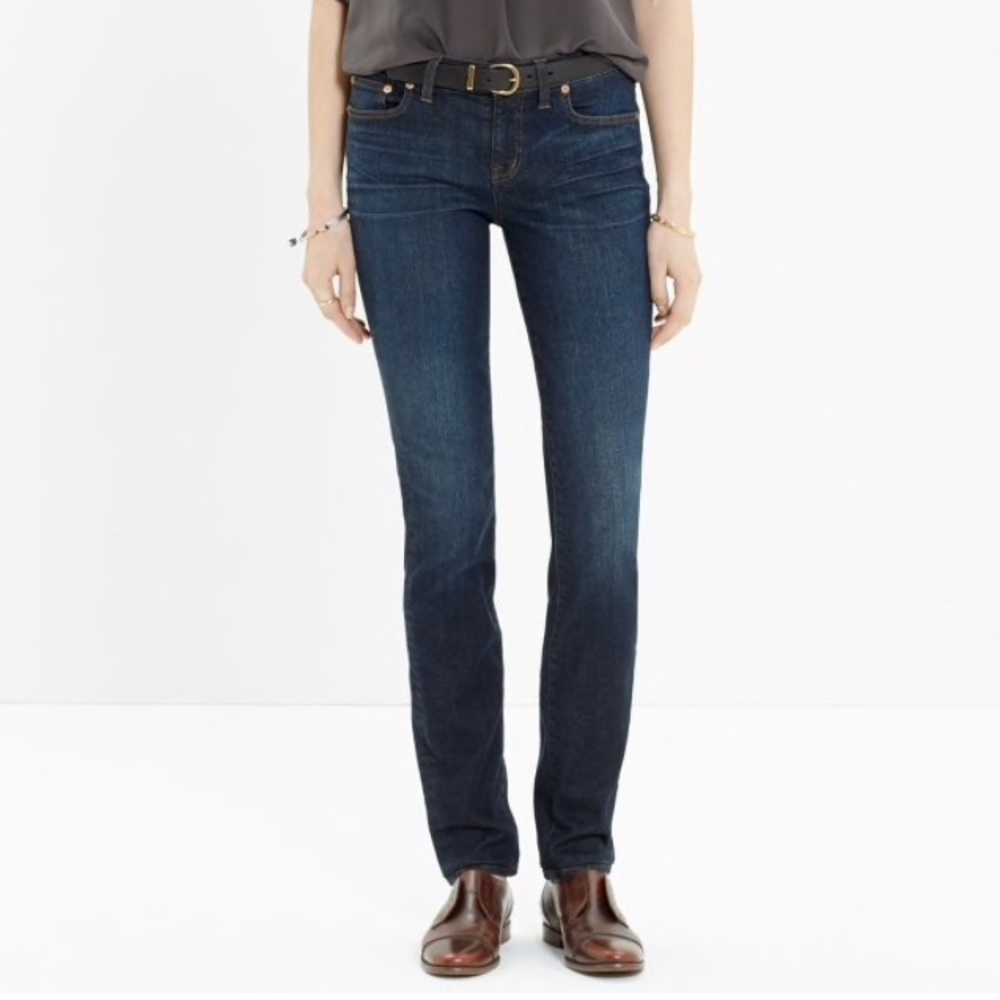 Madewell alley straight jeans